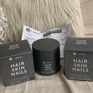 3 months supply of hair skin and nail supplement